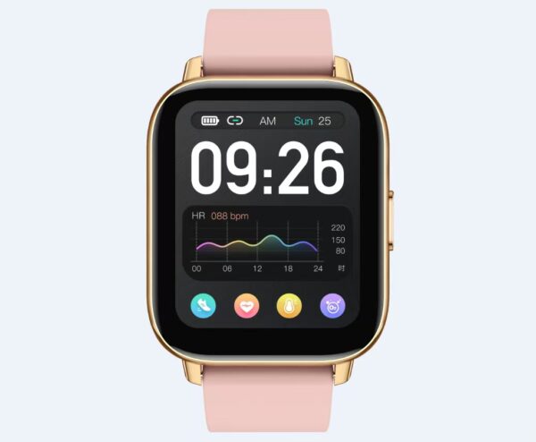 P32 Smart Sports Watch with 1.65'' Vivid Touchscreen, Blood Pressure and Blood Oxygen Monitoring - 图片 5