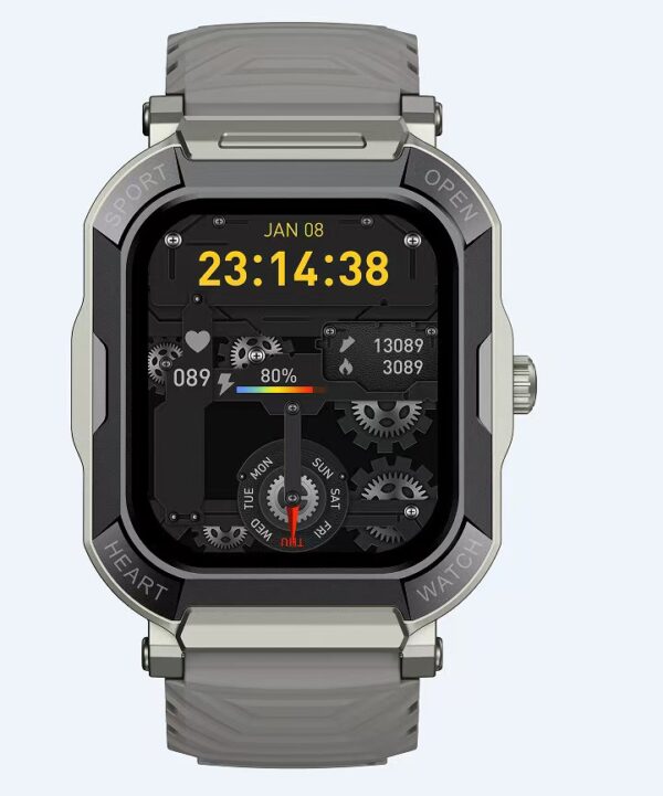 H30 Smartwatch with Vibrant Display, Bluetooth Calling, Heart Rate, Blood Oxygen, Sleep Monitoring, and Music Playback - 图片 7