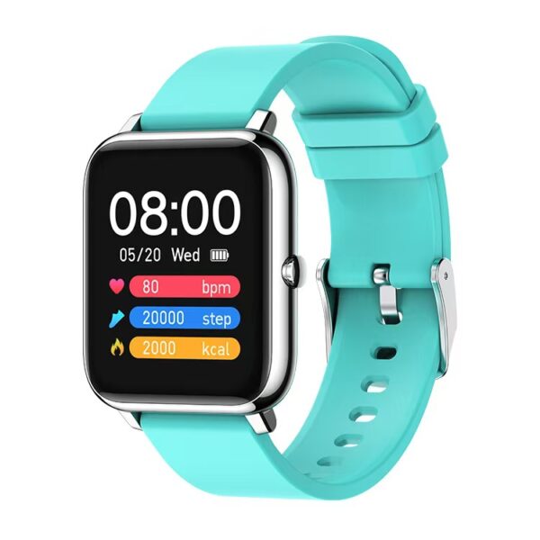 P22 Smart Band with 1.4 Inch Color Screen, Heart Rate and Blood Pressure Monitoring, Music Control, and Pedometer Fitness Tracker - 图片 3