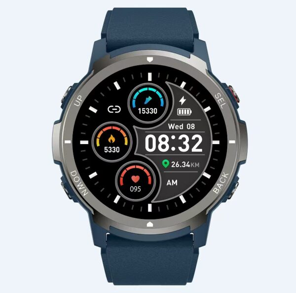 S52 Smart Wearable with HD Chip, Real Time Heart Rate, Blood Oxygen, and Sleep Monitoring