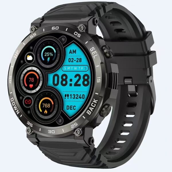 S56 Smartwatch with Blood Oxygen, Blood Pressure, Heart Rate Monitoring, Bluetooth Calling, and Sports Tracking Features. - 图片 4