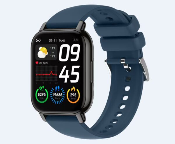 P66 Smart Call Watch with 1.85 inch HD Vivid Display, Sports and Health Monitoring Smartwatch
