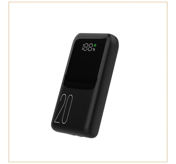 20,000mAh Super Fast Charging Power Bank with Built-in Cable, Ultra-High Capacity Portable Mobile Power Supply - 图片 3