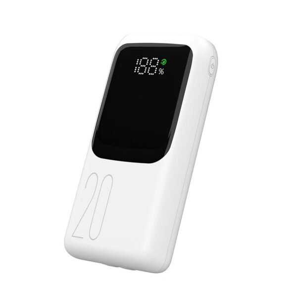 20,000mAh Super Fast Charging Power Bank with Built-in Cable, Ultra-High Capacity Portable Mobile Power Supply - 图片 4