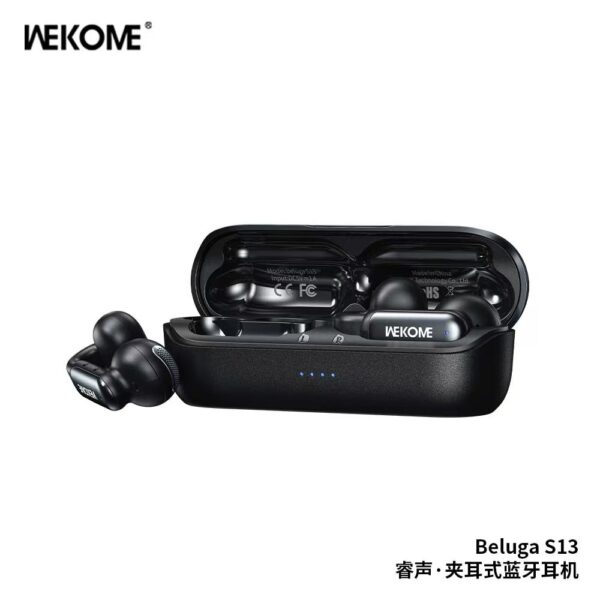 OWS Bluetooth Earbuds, Long Battery Life, Non-In-Ear Wireless Clip-On Sports Bluetooth Earbuds, Customizable Logo.