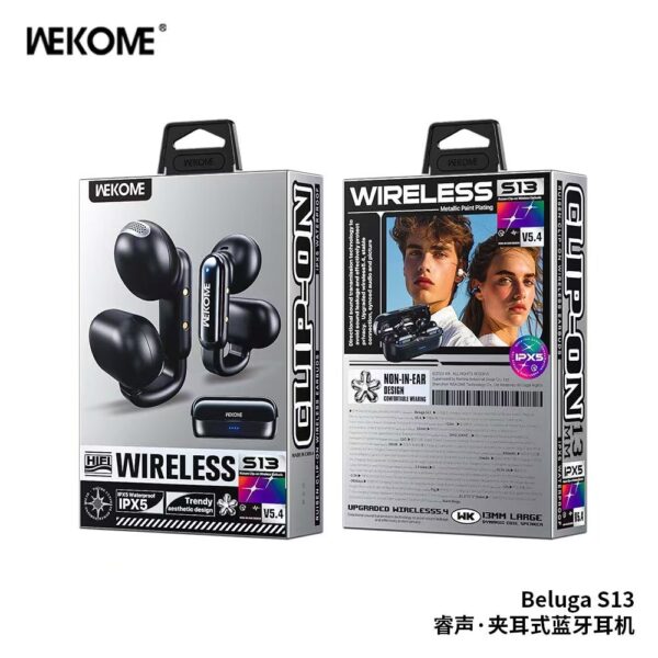 OWS Bluetooth Earbuds, Long Battery Life, Non-In-Ear Wireless Clip-On Sports Bluetooth Earbuds, Customizable Logo. - 图片 7