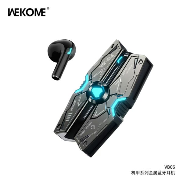 Pioneer Mecha Battleship, VB06 Zero Latency, TWS In-Ear Wireless Earbuds for eSports Gaming, Customizable Logo. - 图片 3