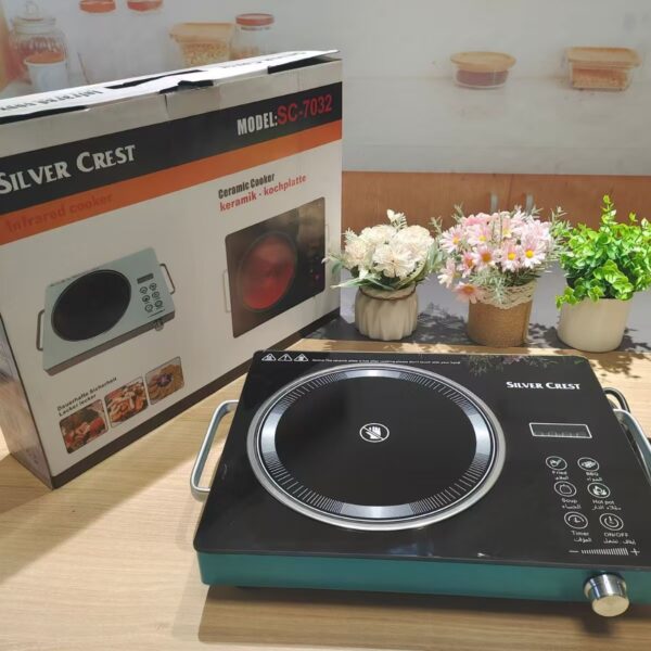 High-Power Induction Cooker for Home Use: Hot Pot and Noodle Cooking, Black Ceramic Cooker for Perfect Cooking Experience!