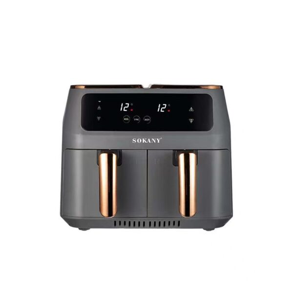 SOKANY Double Basket Home Fully Automatic Air Fryer: Multi-Functional Baking Oven